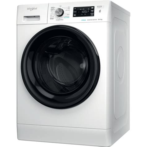 lave linge séchant hublot whirlpool ffwdb864369bvfr|Whirlpool FFWDB864369BVFR .